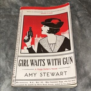 📚BOOK SALE 5 for $20📚 Girl Waits With Gun by Amy Stewart, Paperback, 2015